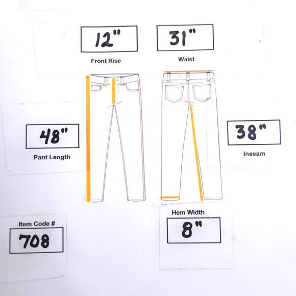 Cinch Green Label Casual Button Medium Wash Denim Jeans Mens Size 32x38 Blue - Picture 8 of 8